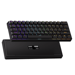 FUN60 Ultra Black Magnetic Keyboard