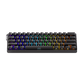 FUN60 Ultra Black Magnetic Keyboard Side Printed Keycaps RGB