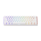 FUN60 Ultra White Magnetic Keyboard