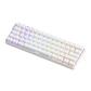 FUN60 Ultra White Magnetic Keyboard