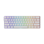 FUN60 Ultra White Magnetic Keyboard