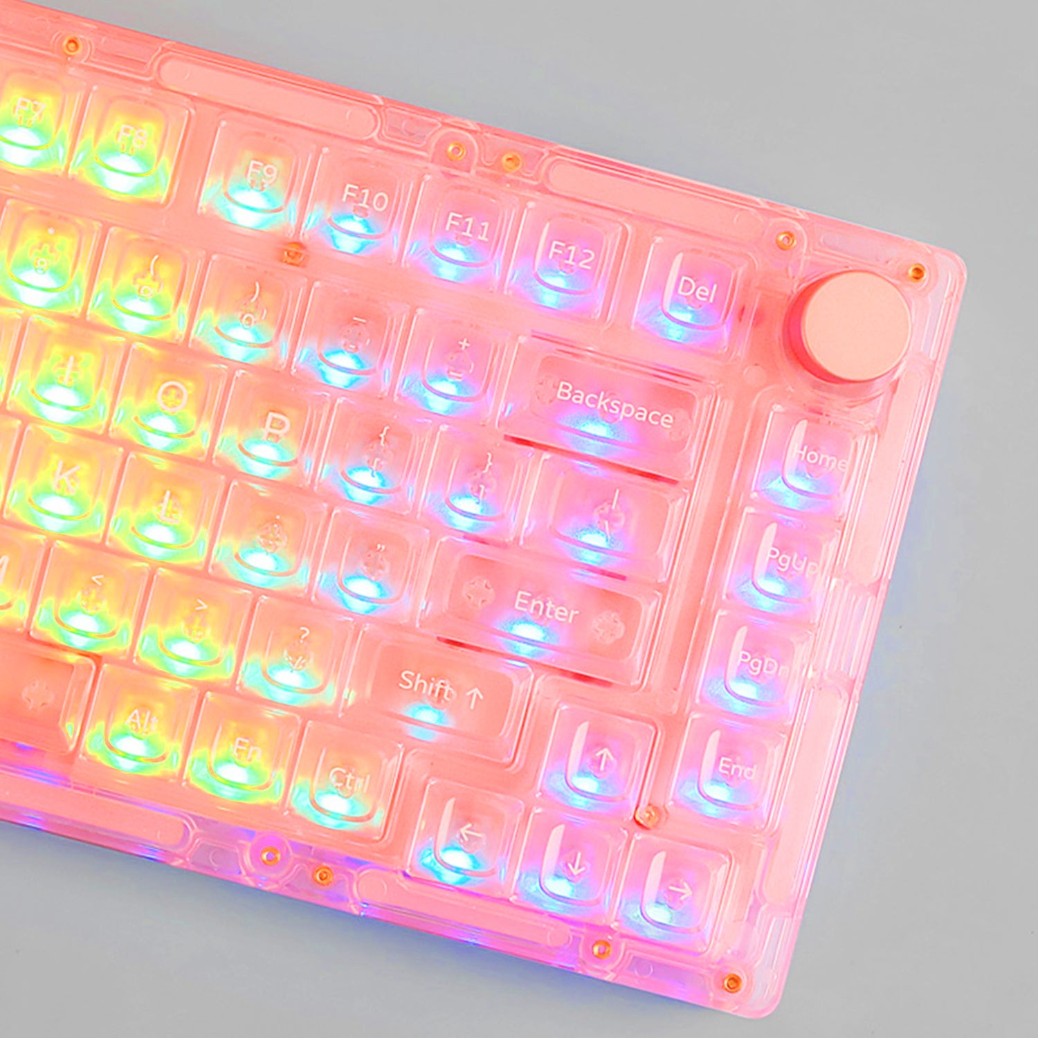 rgb backlit of MonsGeek ICE 75 gaming tastatur