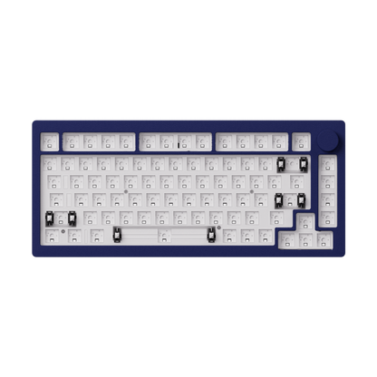 Blue MonsGeek M1 V3 QMK DIY Kit