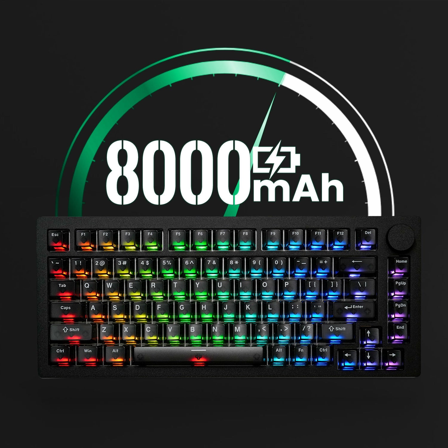 Monsgeek M1 V5 HE Magnetic Keyboard 8000mAh Battery