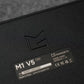 Close-up of a black MonsGeek M1 V5 HE Magnetic Keyboard