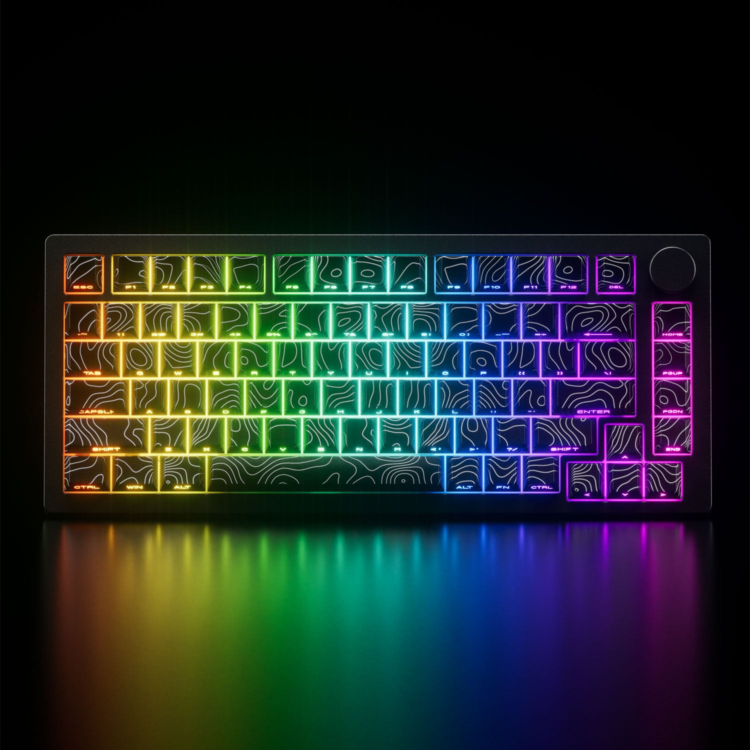 Black MonsGeek M1 V5 SP Mechanical Keyboard RGB