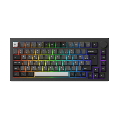 MonsGeek M1W V3 SP keyboard dark night theme with rgb backlit