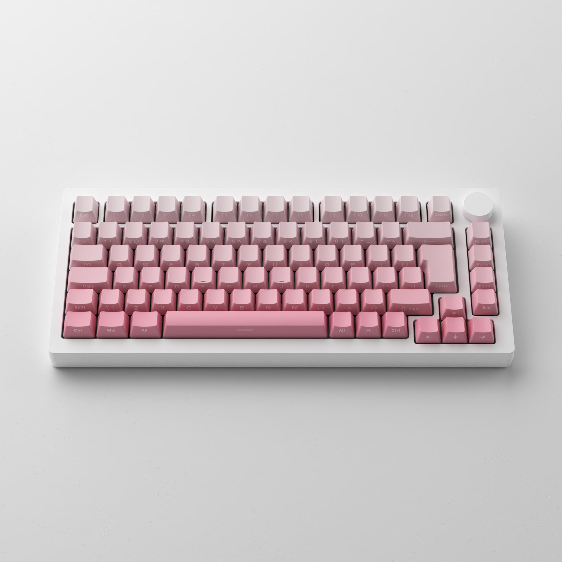 MonsGeek M1W V3 SP keyboard moonlight White theme front details