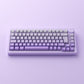 MonsGeek M1W V3 SP keyboard lilac purple theme in purple background