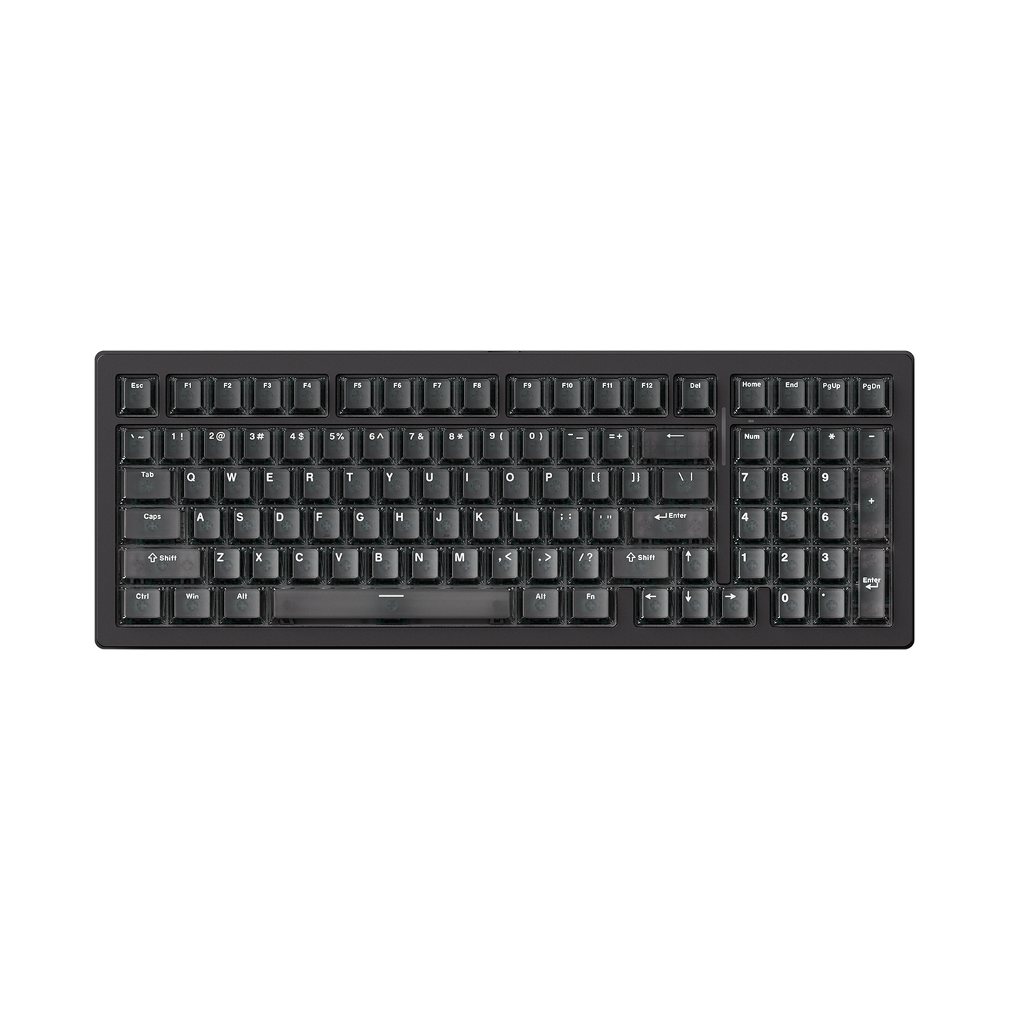 MonsGeek M2 V5 HE Black Transparent