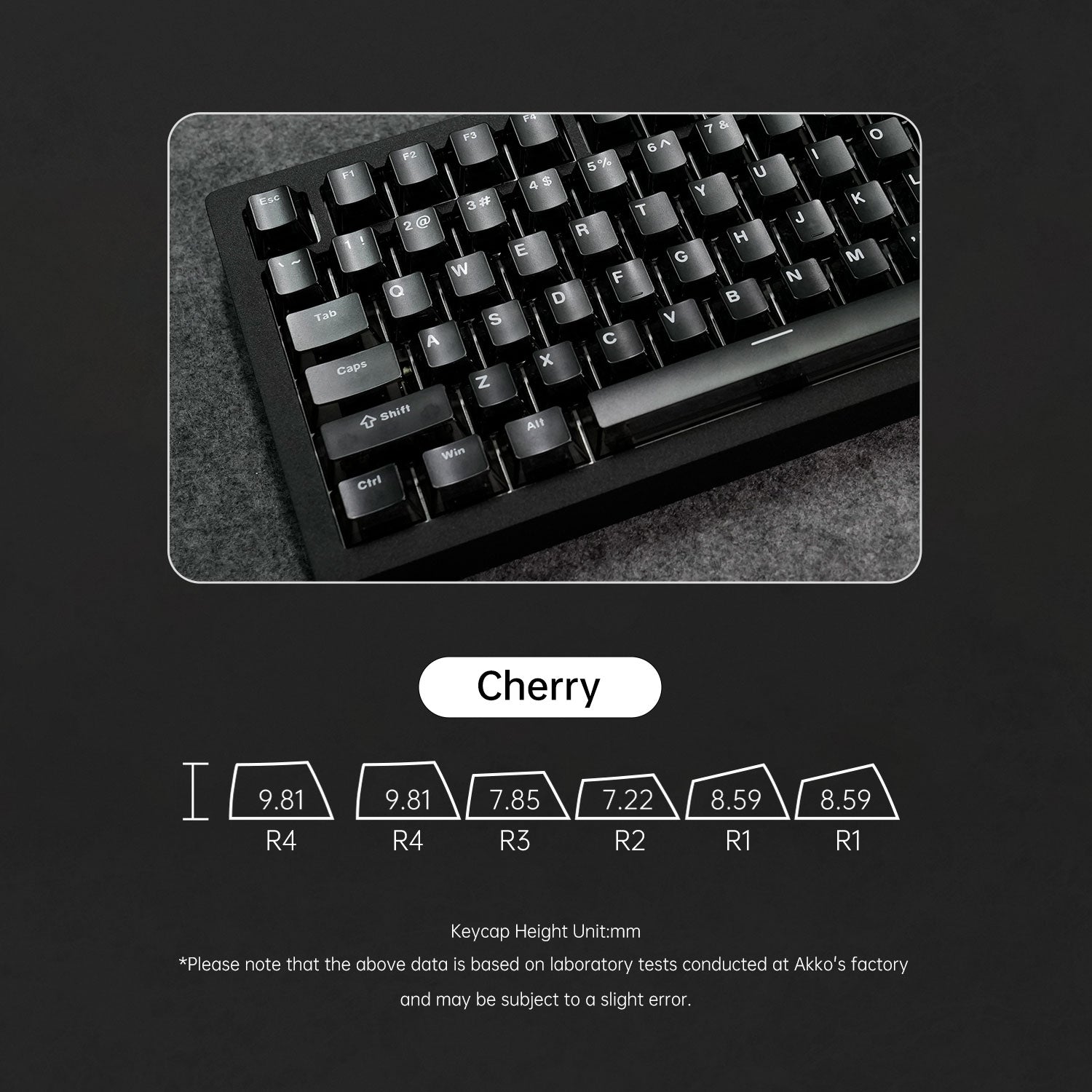 Monsgeek M3 V5 HE Magnetic Keyboard Cherry Profile Keycaps