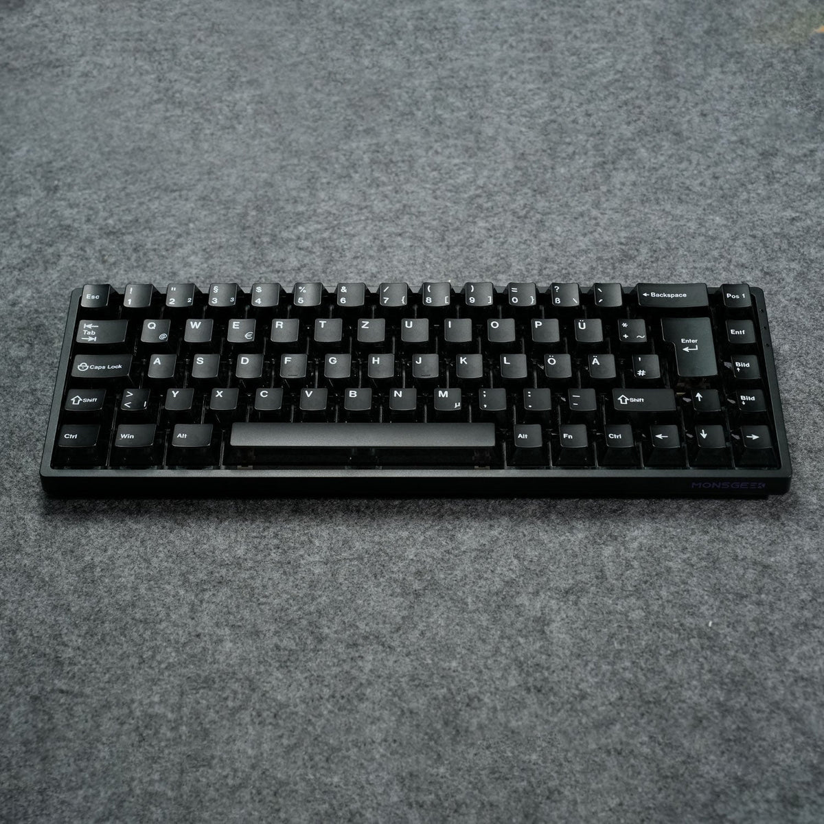 Monsgeek FUN68 ISO HE Keyboard Front Side Details