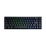 Monsgeek FUN68 HE Magnetic Keyboard Black Version with RGB on