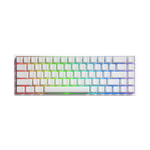 Monsgeek FUN68 HE Magnetic Keyboard White Version With RGB on