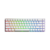 Monsgeek FUN68 HE Magnetic Keyboard White Version With RGB on