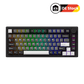 MonsGeek M1 V5- Black on White- Black &amp; Silver 