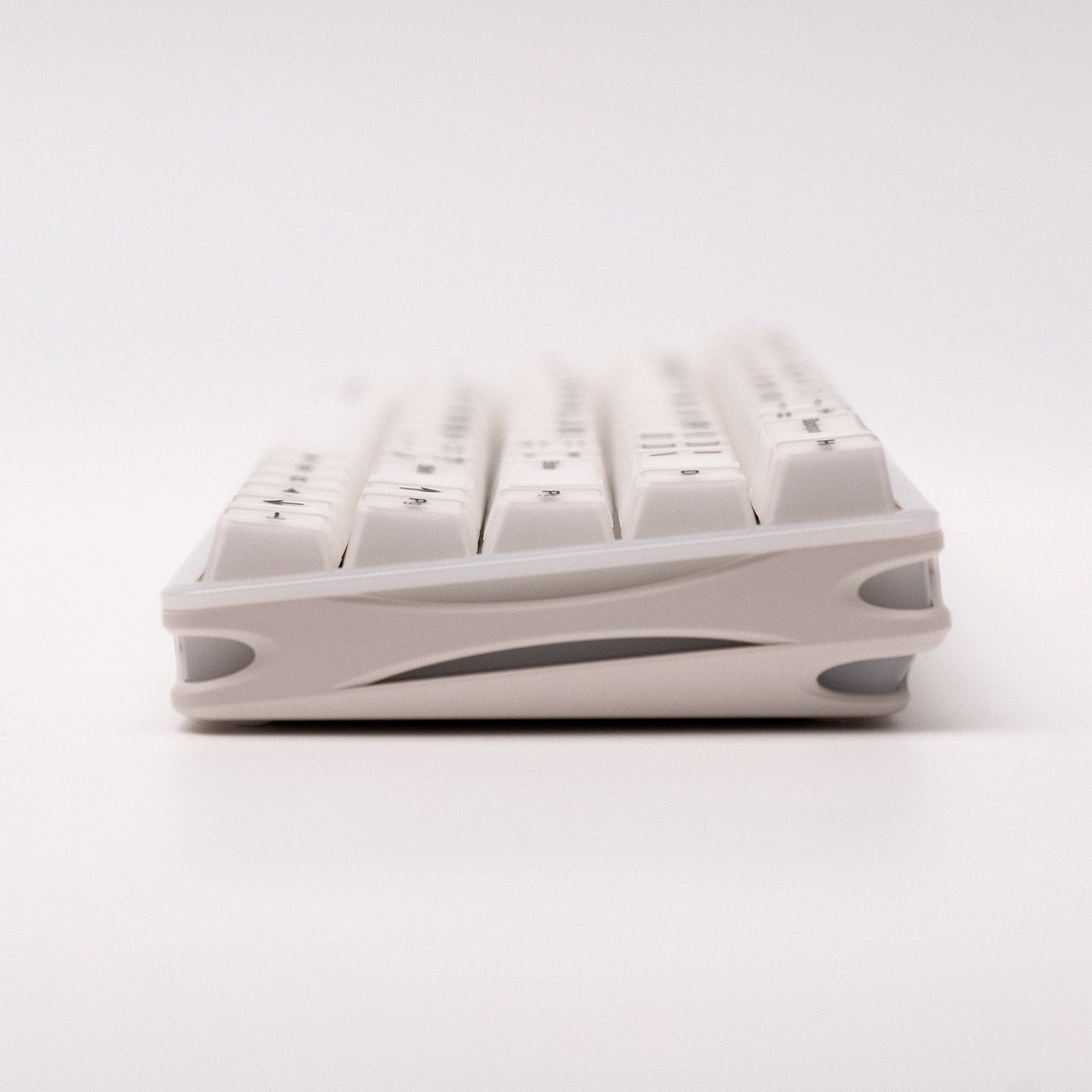 White Verve68 HE keyboard on a white background