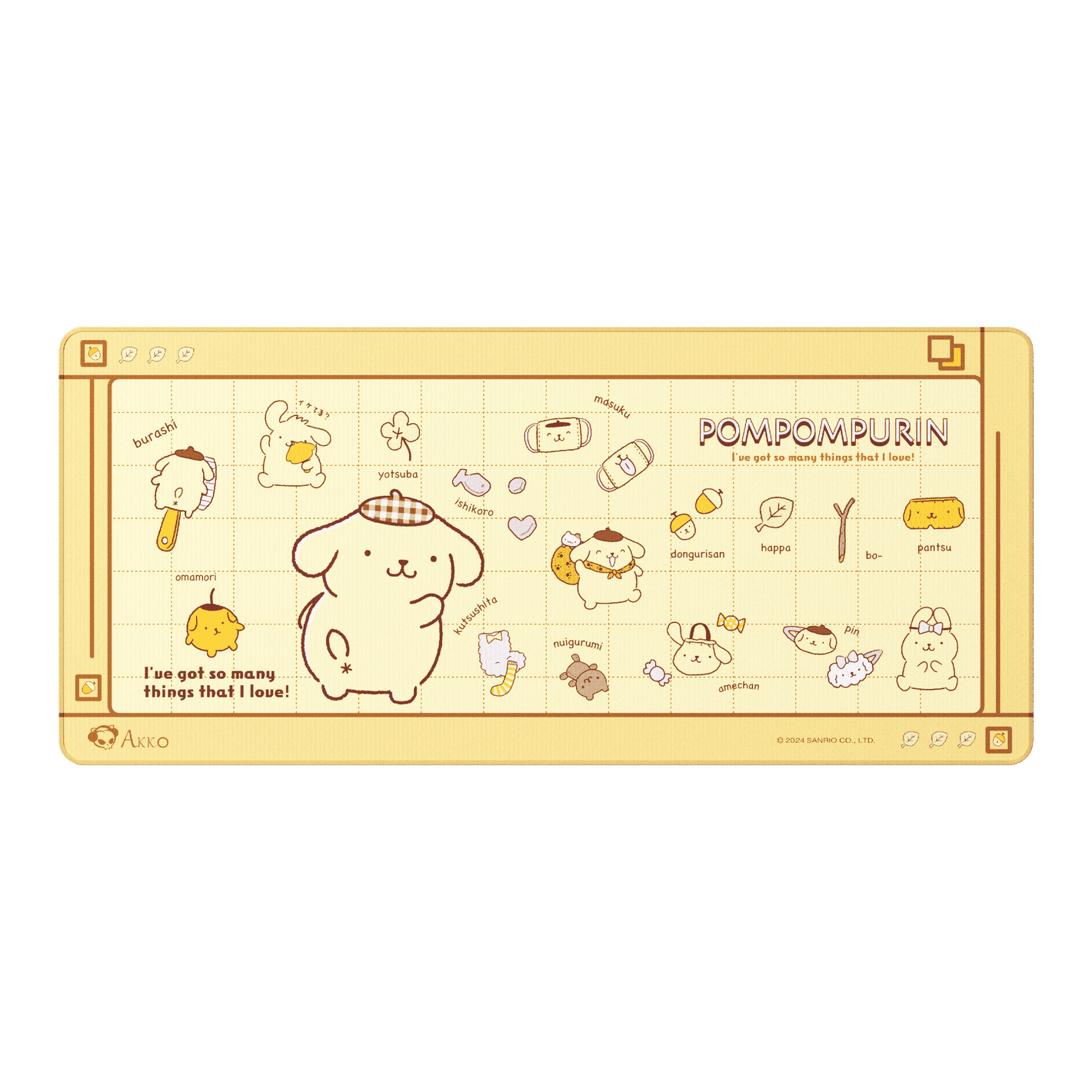 Pompompurin Mouse Pad