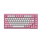 Black & Pink Keycap Set ASA Low (155 keys)