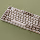 Akko Steam Engine ISO Tastenkappen Set Installed on the Keyboard Details