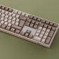 Akko Steam Engine ISO Tastenkappen Set Installed on the Keyboard Right Section Details