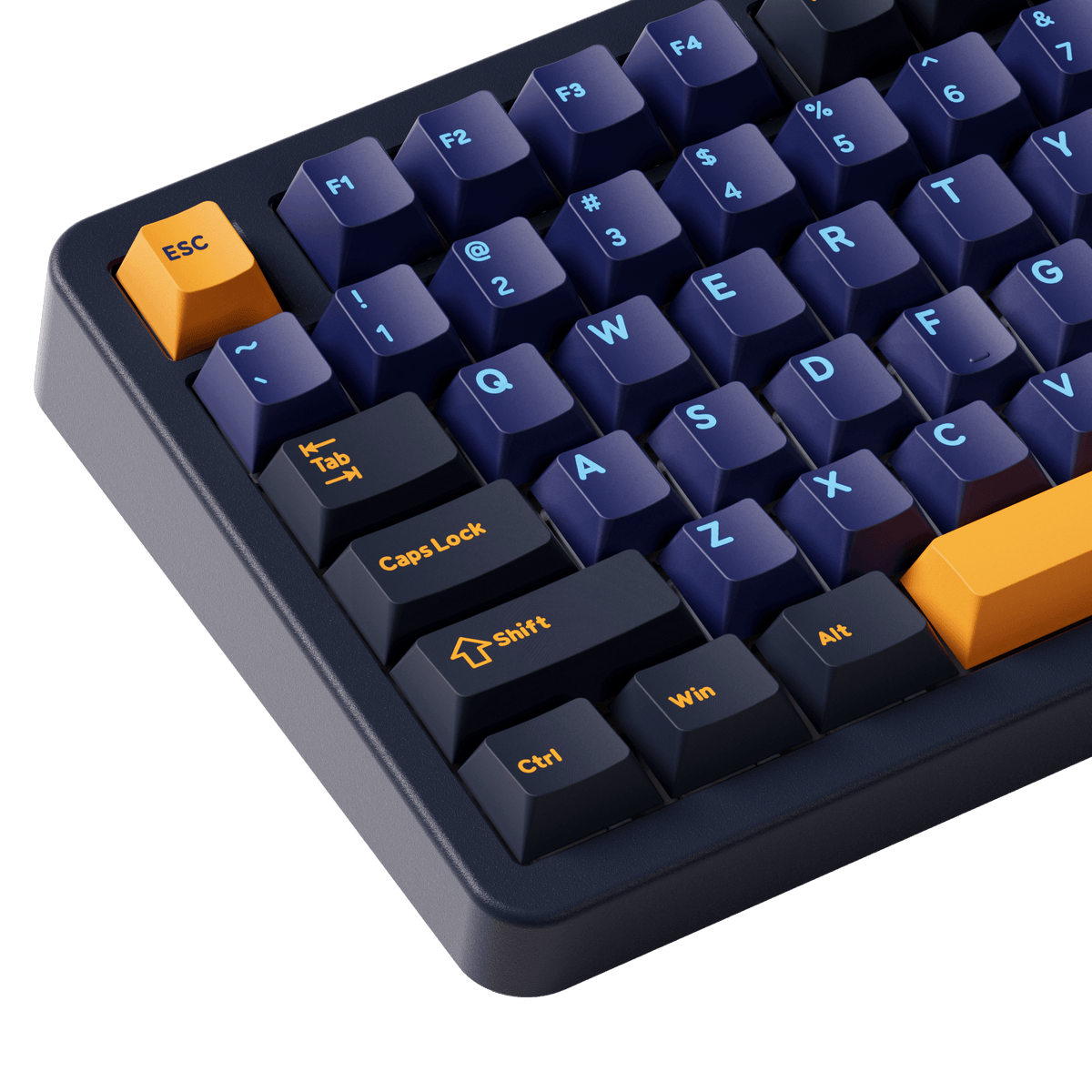 Akko TAC87 Horizon Mechanical Keyboard Left Details