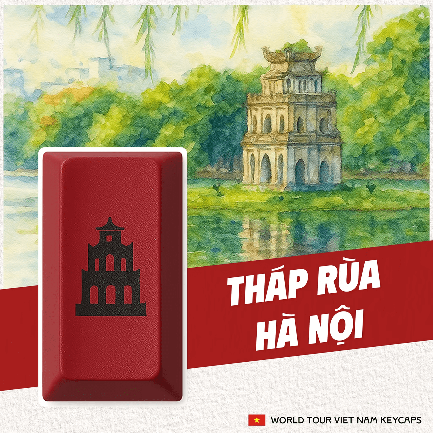 Akko 5075B Plus World Tour Vietnam Special Key