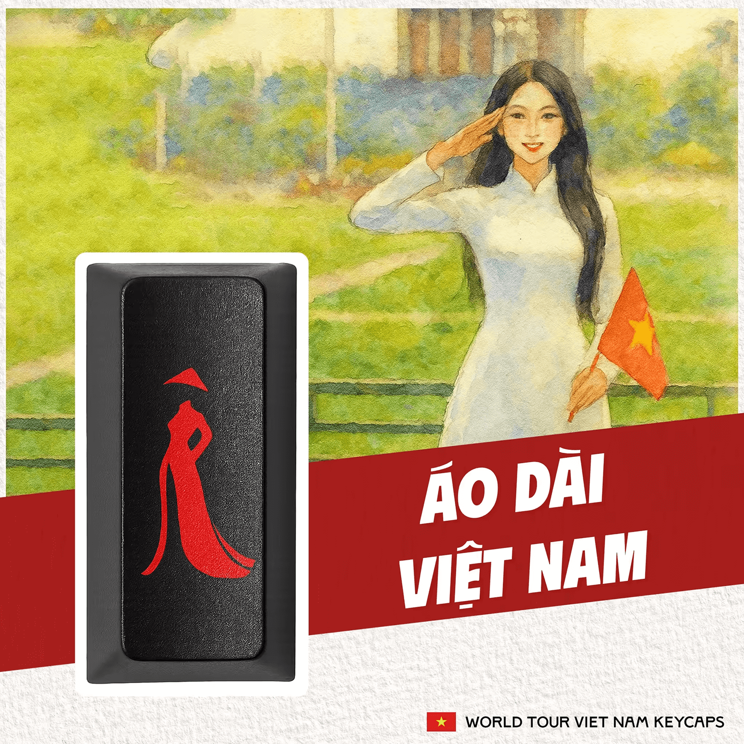 Akko 5075B Plus World Tour Vietnam Special Key