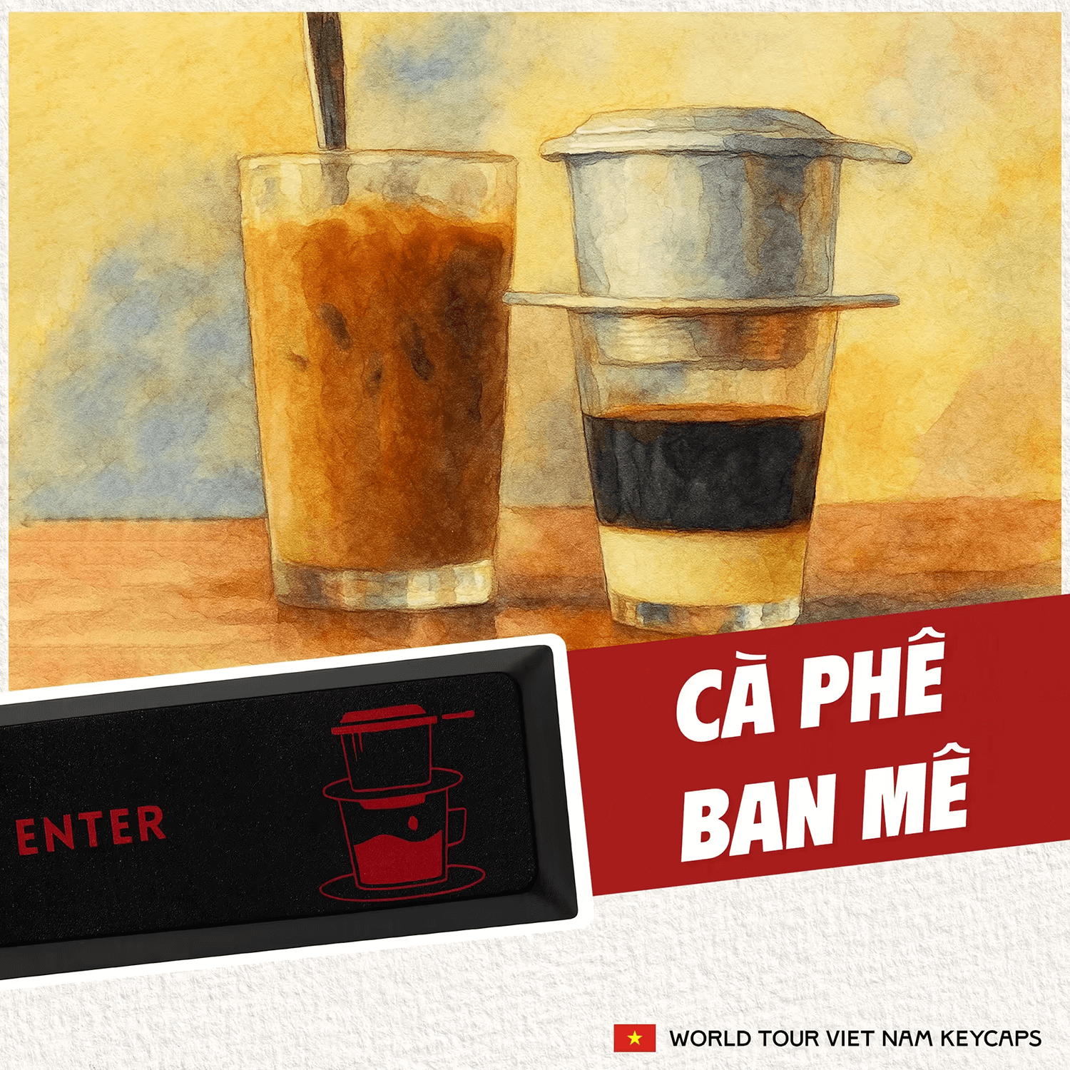 Akko 5075B Plus World Tour Vietnam Special Key