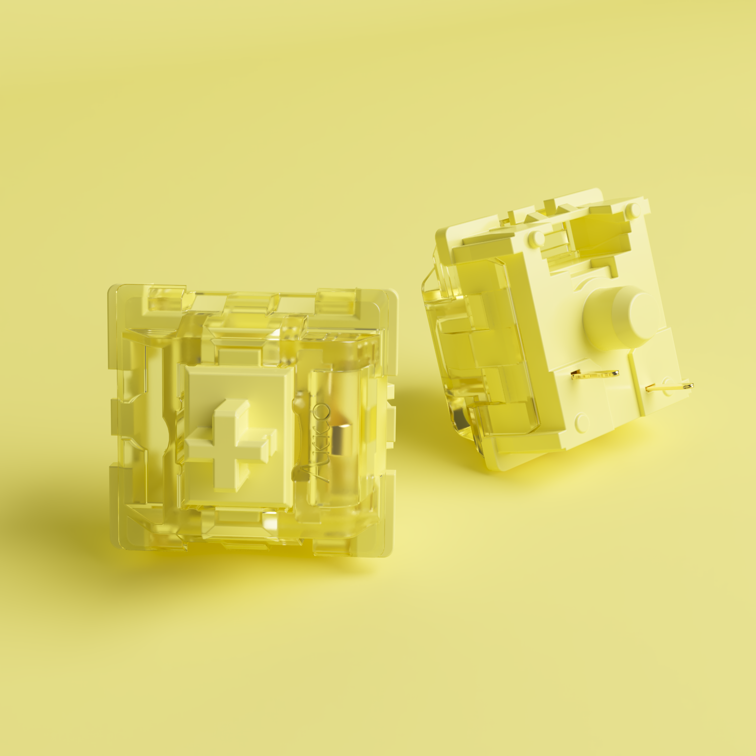 V3 Cream Yellow Switch (45st)