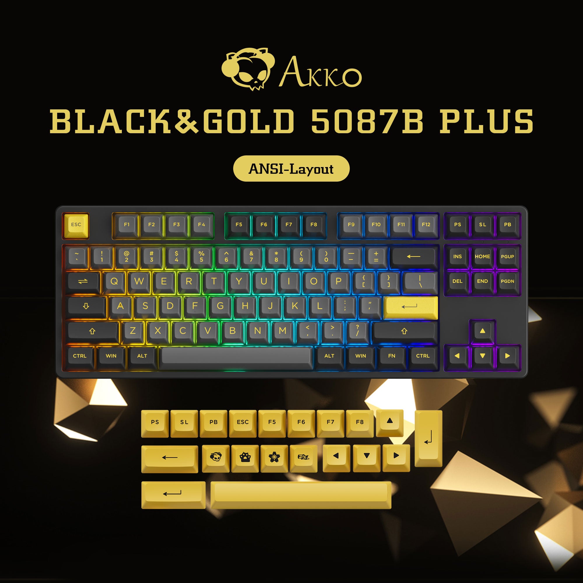 Black & Gold 5087B Plus