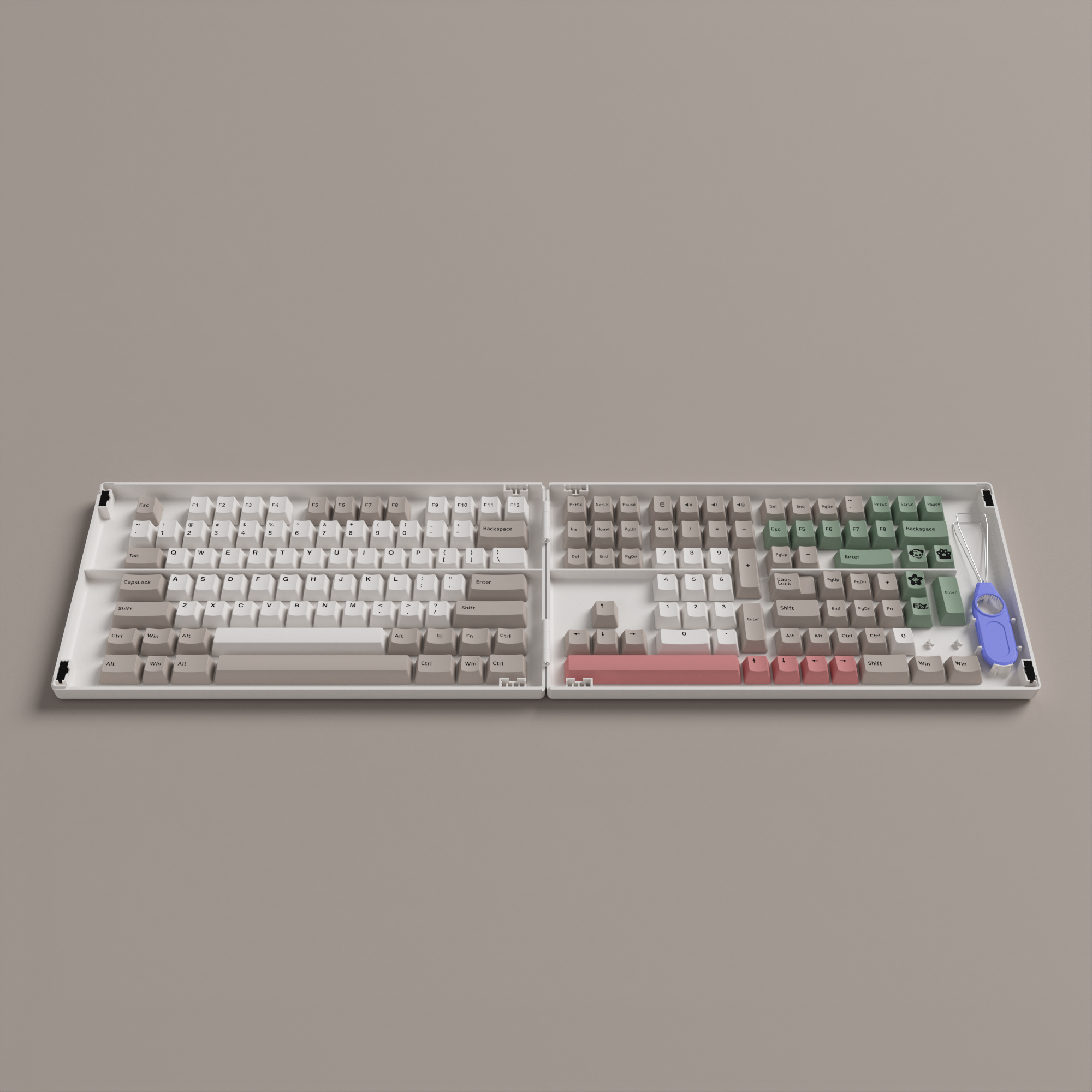 (Discontinued) Cherry/ASA 9009 Retro Keycap Set