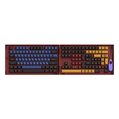 Red & Blue Samurai Keycap Set (226 Keys)