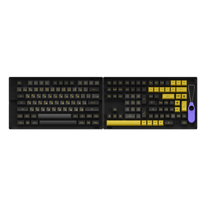 Black & Gold Tastenkappen Set Hiragana Version (158 Tasten)