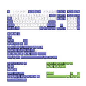 Periwinkle Very Peri Tastenkappen Set (197 Tasten)