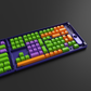 EVA-01 Themed Keycap Set (158 Keys)