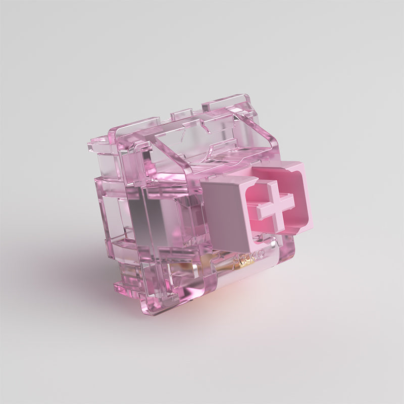 (Discontinued model) CS Jelly Pink Switch (45pcs)