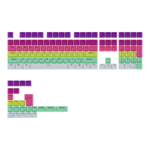 Rainbow Gradient Tastenkappen Set (132 Tasten)