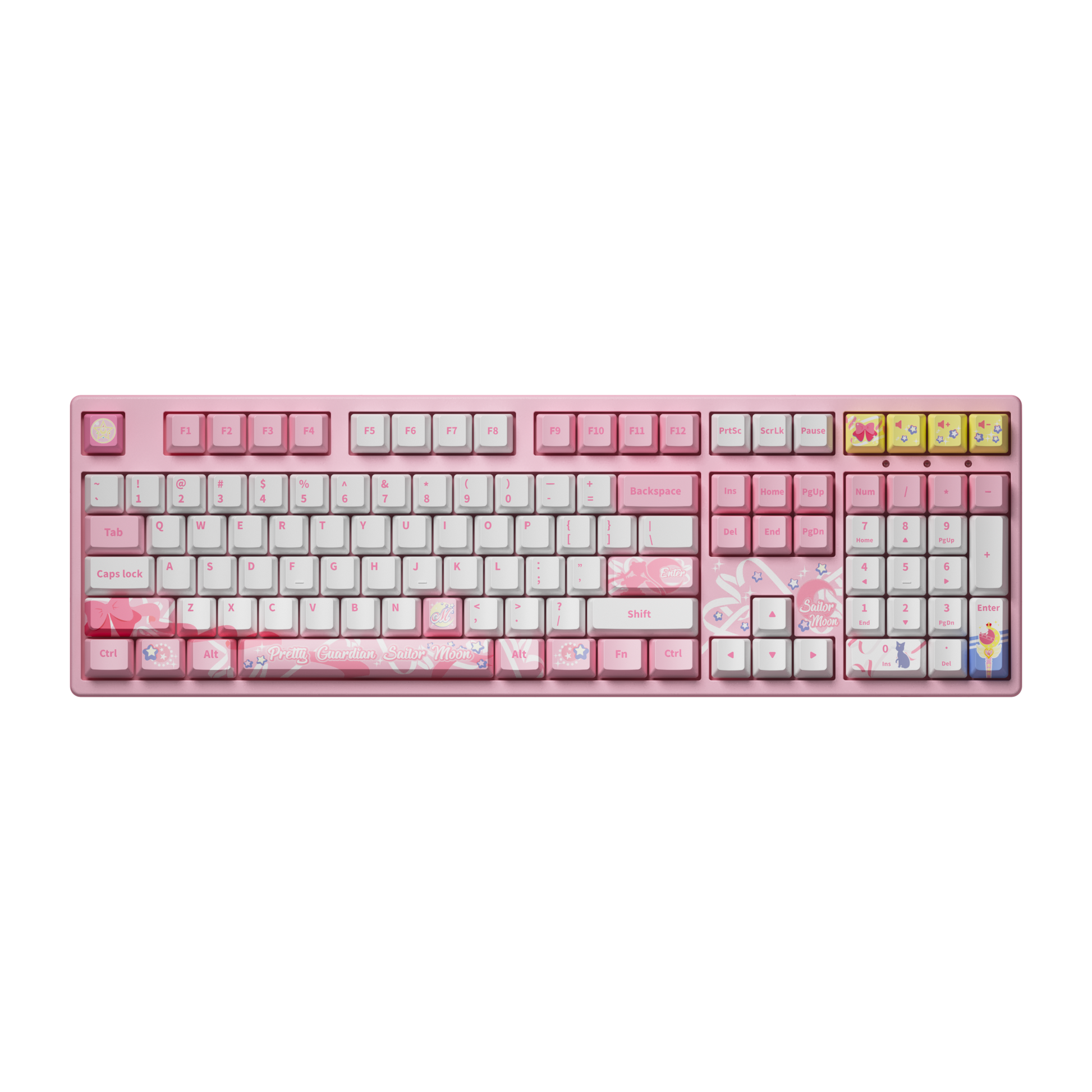 sailor moon crystal 3108rf cute pink keyboard